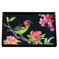 Bird Song Vanity Decoupage Tray