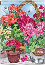 Geranium House Flag