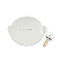Pizza Stone with Cutter