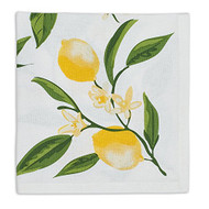 D.I.D. Lemon Printed Cloth Napkins - Set of 4