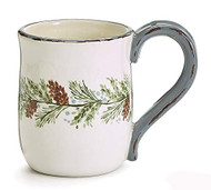 Pinecone Garland Mug