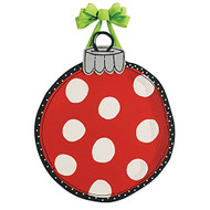 Red Ornament Door Decoration