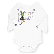 Under My Spell Long Sleeve Onesie- 0-6 months