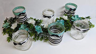 Little Man Baby Shower DIY Table Centerpieces -8 Settings