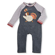 M P Infant Boys Turkey and Football One Piece (9-12 Months)