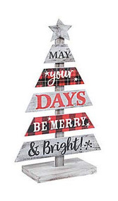 SAFA Merry and Bright Slotted Tree, Christmas Decorations
