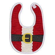 Santa Infant Bib