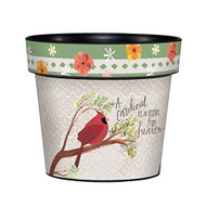 Visitor from Heaven 6" Planter, Floral Planter, Summer, Outside/Indoor, Gardening, Pot,