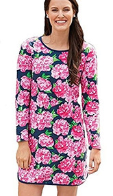 Mud Pie Coralie Terry Floral Meadow Dress