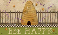 Bee Skep Welcome MatMate