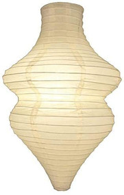 Beige Beehive Paper Lantern Set of 2