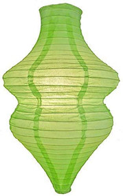 Lime Beehive Paper Lantern Set of 2