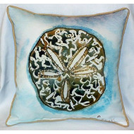 Betsys Sand Dollar Large Pillow