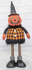 SAFA Pumpkin Bobble Orange Plaid