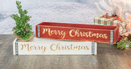 SAFA Engraved Bin, RED BIN ONLY, Christmas Decorations,
