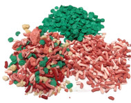 Peppermint Patty Sprinkle Asst, Candy Canes, Green Disc Sprinkles, Yum Crumbs Sprinkles, Cake Decorations, Cupcake Decorations, Cookie Decorations, Yum Crumbs, Set of 3