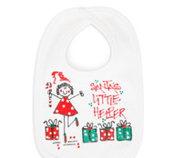 Santa's Little Helper Bib