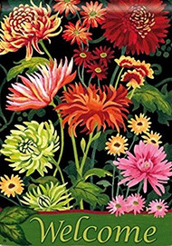 Studio M Autumn Garden House Flag