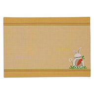 DII Garden Bunny Reversible Placemats - Set of 4