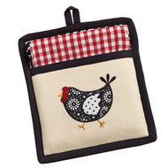 Hen Potholder Gift Set