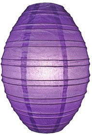 Dark Purple Kawaii Paper Lantern - Set of 2