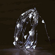 20 LED Waterproof Cool White Fairy String Lights