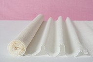 Wedding White Italian Crepe Paper Roll & Table Runner