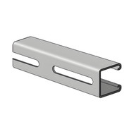 1-5/8" x 1-5/8" CHANNEL - 12ga. (Long-Slot)