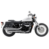 Honda 750 Shadow RS Spear Thor Series Small Leather Saddlebags
