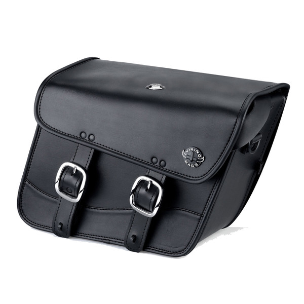 Harley Dyna Fat Bob FXDF Thor Series Small Leather Saddlebags 1
