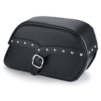 Harley Dyna Low Rider FXDL Universal Medium Studded Single Strap Bags
