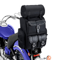 Viking Extra Large Studded Sissy Bar Bag 4,553 Cubic Inches