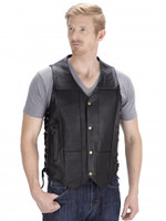 VikingCycle Thorfinn 10 pocket Motorcycle Vest for Men