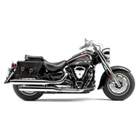 Yamaha Road Star,S,Midnight Charger Braided Leather Saddlebags