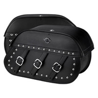 Victory Hammer Trianon Studded Leather Saddlebags 4