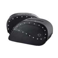 Victory Hammer Ultimate Shape Studded Motorcycle Saddle Bags 4
