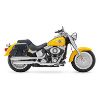 Viking Odin Medium Motorcycle Saddlebags For Harley Softail Fat Boy Lo 02
