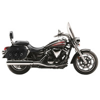 Vikingbags Honda 1500 Valkyrie Interstate Trianon Motorcycle Saddlebags On Bike View