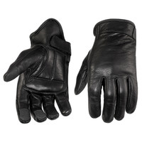 Viking Cycle Men’s Premium Leather Standard Motorcycle Cruiser Gloves