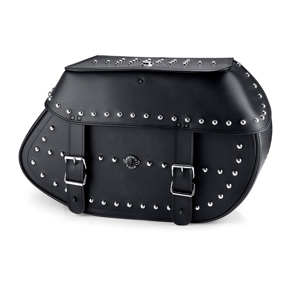 Harley Softail Heritage Specific Studded Saddlebags 1