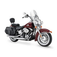 Viking Specific Studded Saddlebags For Harley Softail Custom FXSTC 5