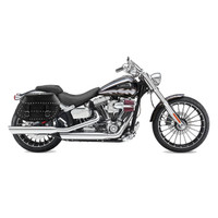 Viking Specific Studded Saddlebags For Harley Softail Breakout