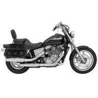 Honda 1100 Shadow Spirit Trianon Studded Leather Motorcycle Saddlebags