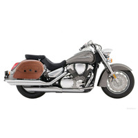 Honda VTX 1300 S Viking Warrior Series Brown Large Motorcycle Saddlebags