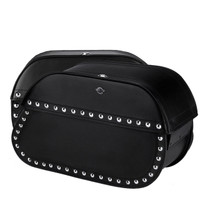 Victory Vegas Extra Large Hammer Series Studded Motorcycle Saddlebags