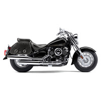 Yamaha V Star 650 Classic Pinnacle Studded Motorcycle Saddlebags 
