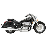 Honda Shadow Aero ABS VT750CS Viking Pinnacle Studded Leather Motorcycle Saddlebags
