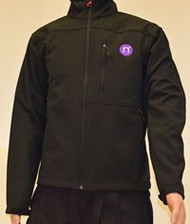 Kirkland Men's or Ladies 4-Way Stretch Soft Shell Jacket - Black