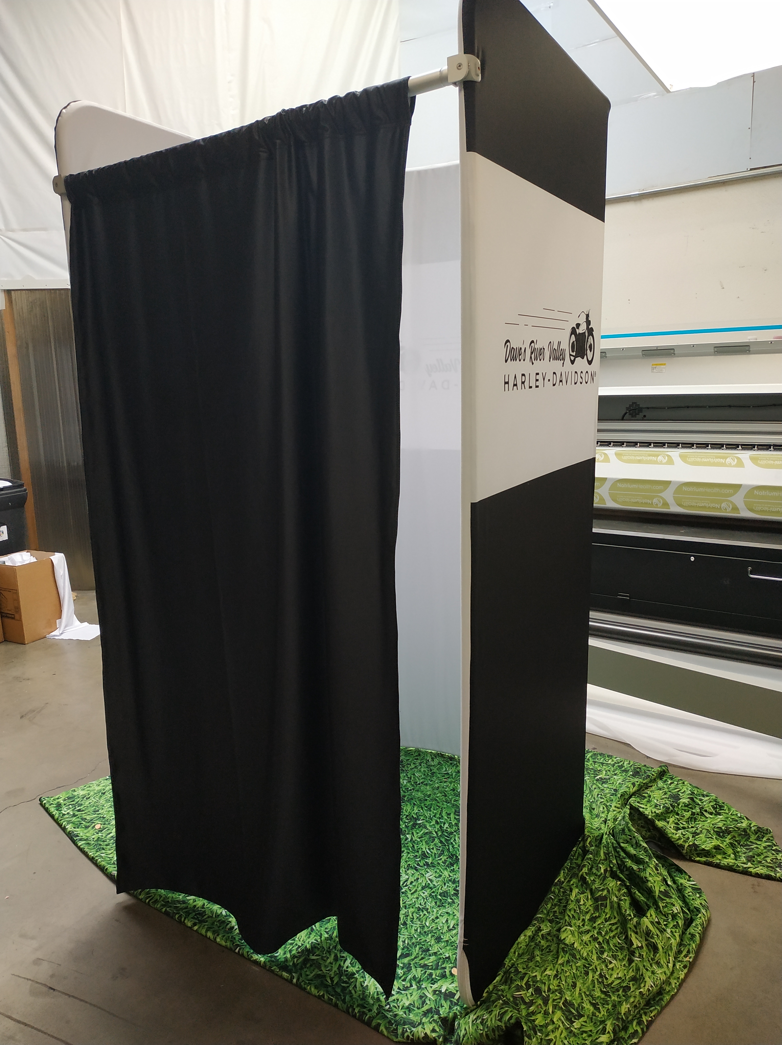 pop up fitting room