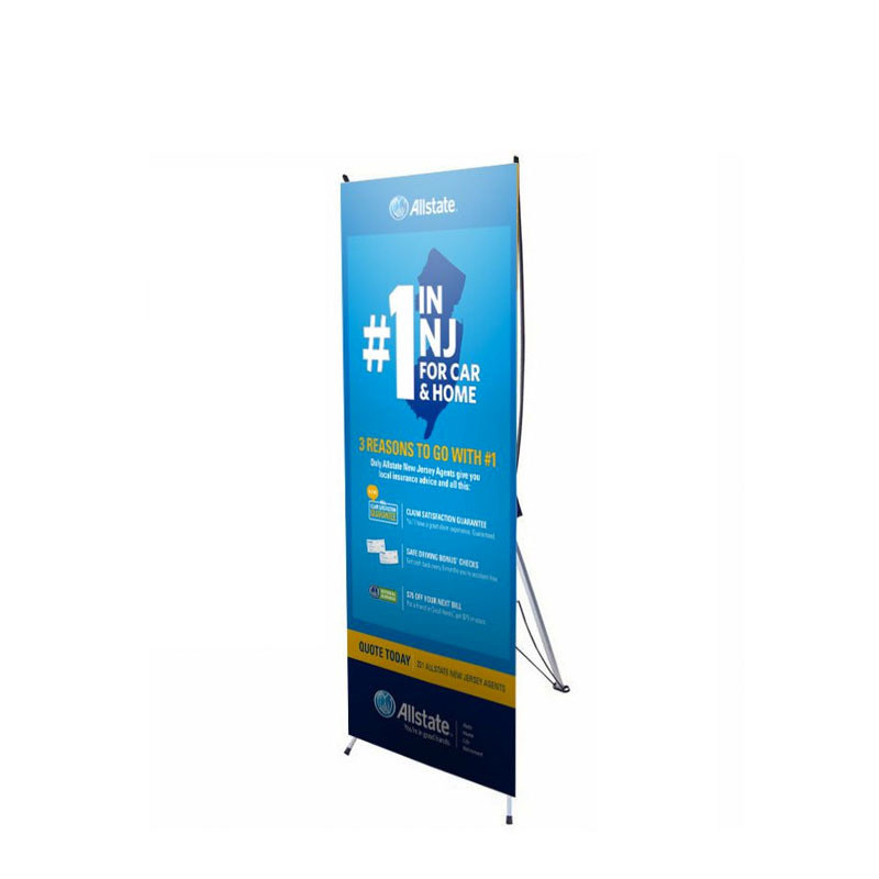 24 Edge X Frame Free Standing Banner Stand Bs24x